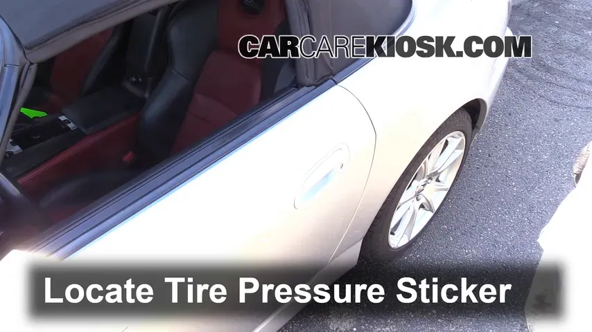 2005 Honda S2000 2.2L 4 Cyl. Tires & Wheels Check Tire Pressure